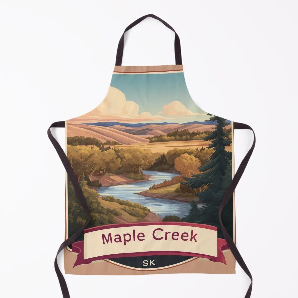Item preview, Maple Creek SK Saskatchewan Cypress Hills Prairie & River Canada designed and sold by meganohm.