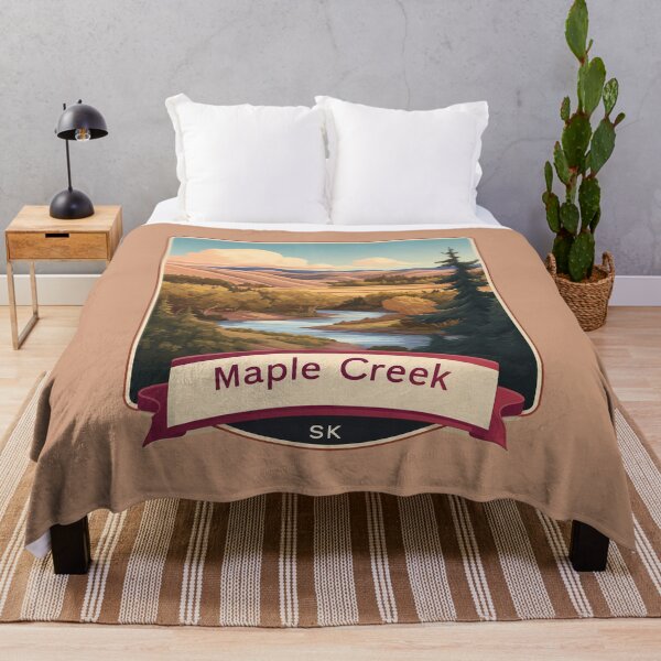 Item preview, Maple Creek SK Saskatchewan Cypress Hills Prairie & River Canada designed and sold by meganohm.