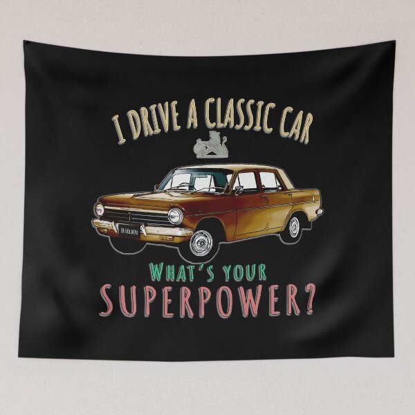 Item preview, I Drive Brown a Classic EH Holden What Is Your Superpower – Australian Classic Car Art designed and sold by Michael van der Hoorn.