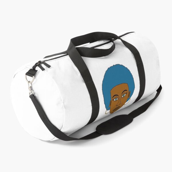 Item preview, Blue Afro Black Altgirl – Ankh & Piercings. Illustration. designed and sold by Eric Sintès.