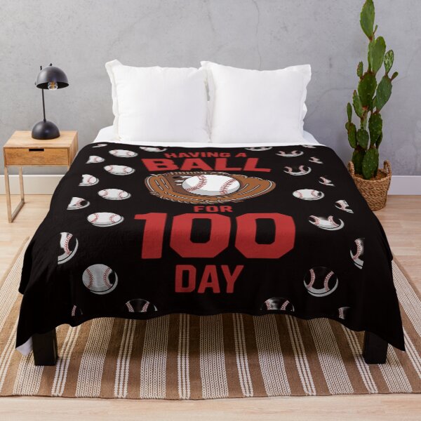 Item preview, Having a Ball 100 Days of School Baseball designed and sold by lavethediso.