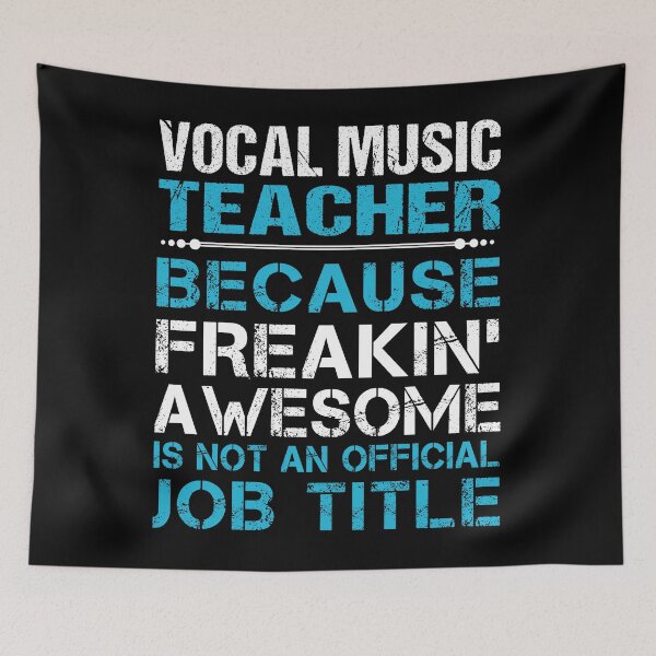 Item preview, Vocal Music Teacher designed and sold by chancjami9236.