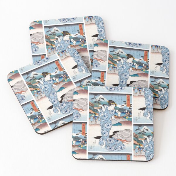 Item preview, Japanese Woman Ukiyo-e Woodblock Print designed and sold by mad-bull.