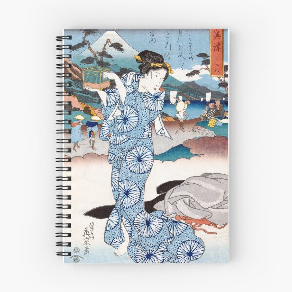 Item preview, Japanese Woman Ukiyo-e Woodblock Print designed and sold by mad-bull.