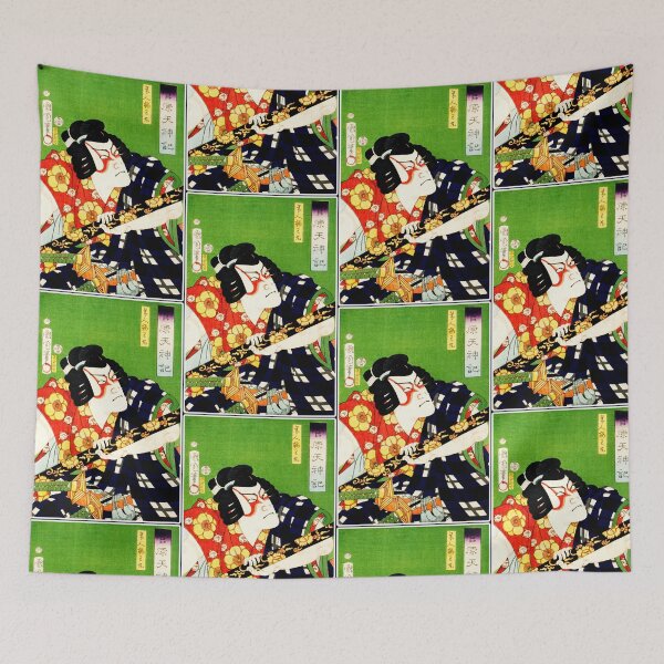 Item preview, Kabuki Actor Costume Ukiyo-e Print designed and sold by mad-bull.