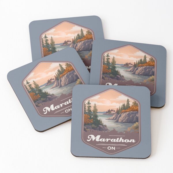 Item preview, Marathon ON Ontario Lake Superior Cliffs & Boreal Shoreline Great Lakes Canada designed and sold by meganohm.