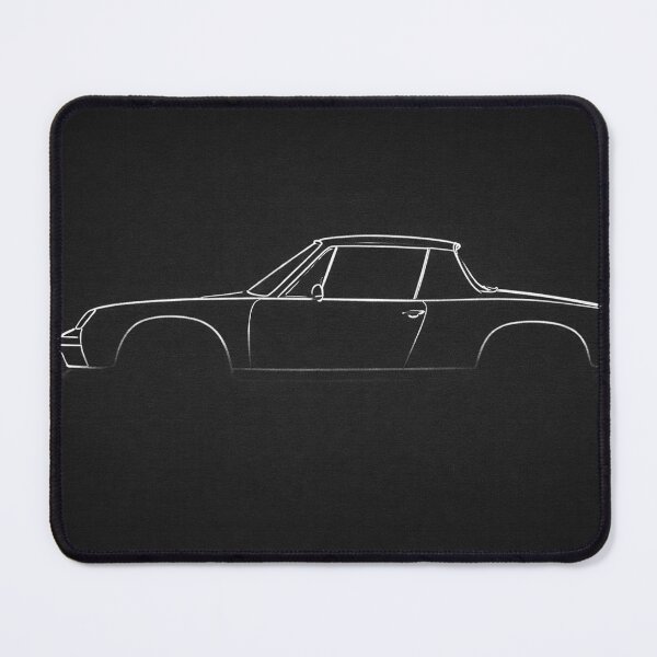 Item preview, Porsche 914 6 Inspired Minimalist Silhouette Abstract Line Art designed and sold by Geo.