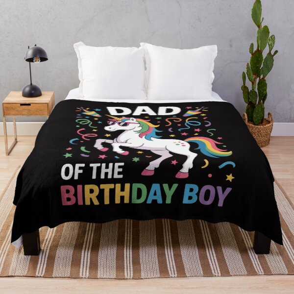 Item preview, Dad Of The Birthday Boy Dabbing Unicorn Family B-day designed and sold by Vexat062Art.