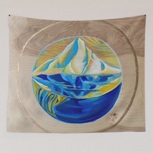 Item preview, the Mountain II designed and sold by Art by Claire Christy-Tirado.
