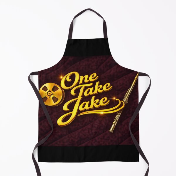 Item preview, One Take Jake – Flute Edition (Gold on Black Velvet) designed and sold by MySheetMusicArt.