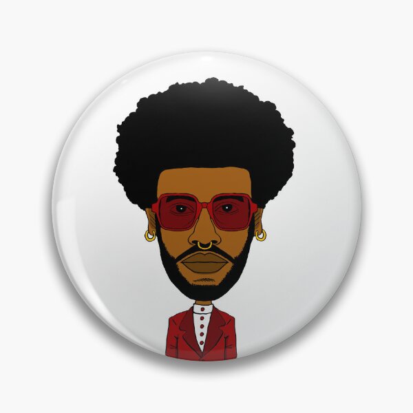 Item preview, Cool Black AltBoy with Afro Hair, Septum Piercing and Red Sunglasses. Illustration. designed and sold by Eric Sintès.