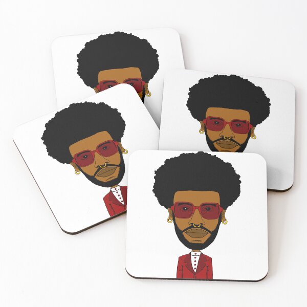 Item preview, Cool Black AltBoy with Afro Hair, Septum Piercing and Red Sunglasses. Illustration. designed and sold by Eric Sintès.