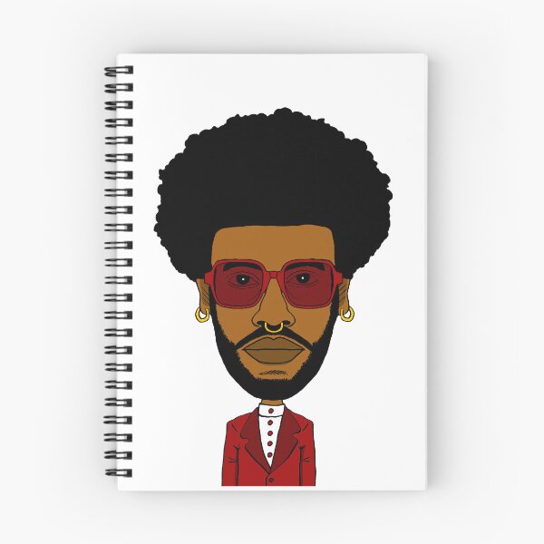 Item preview, Cool Black AltBoy with Afro Hair, Septum Piercing and Red Sunglasses. Illustration. designed and sold by Eric Sintès.