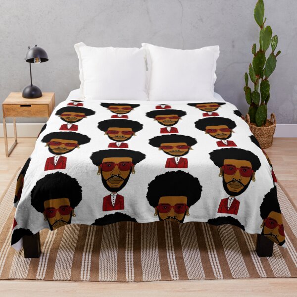 Item preview, Cool Black AltBoy with Afro Hair, Septum Piercing and Red Sunglasses. Illustration. designed and sold by Eric Sintès.