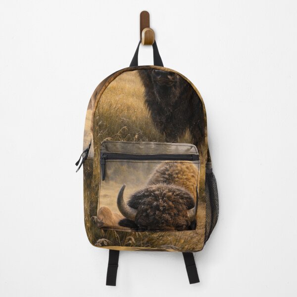 Item preview, Majestic American Bison Herd at Dawn designed and sold by VandVArt.