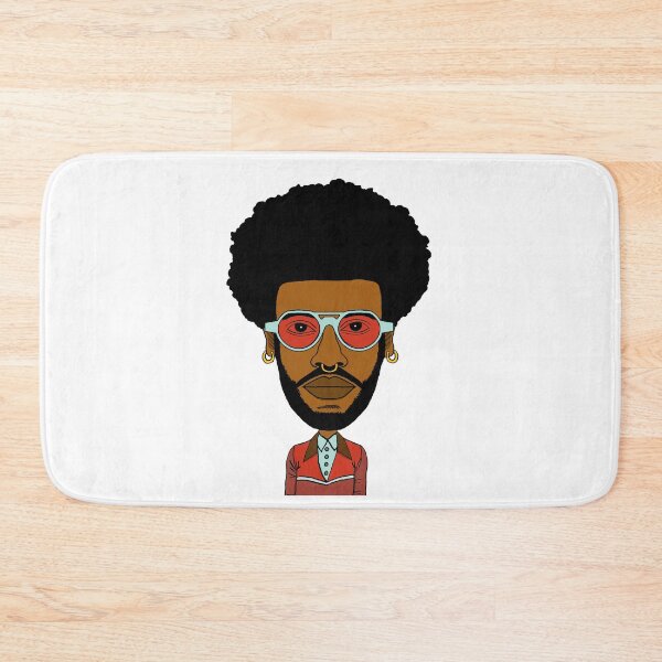 Item preview, Cool Black AltBoy with Afro hair, Blue Sunglasses & Nose Piercing. Illustration. designed and sold by Eric Sintès.