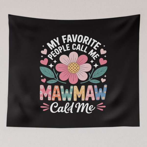 Item preview, My Favorite People Call Me Mawmaw Mothers Day Girly Women designed and sold by Vexat062Art.