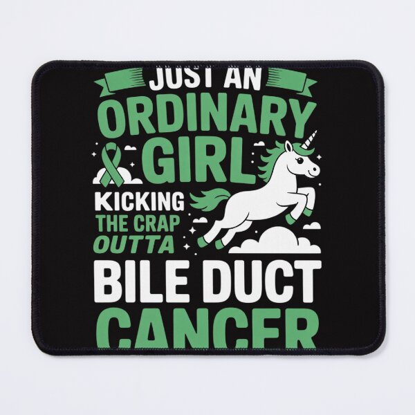 Item preview, Bile Duct Cancer Fighter Survivor Girl Unicorn Awareness designed and sold by Vexat062Art.