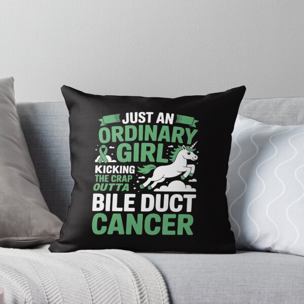 Item preview, Bile Duct Cancer Fighter Survivor Girl Unicorn Awareness designed and sold by Vexat062Art.
