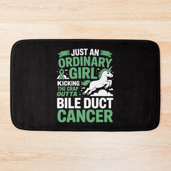 Item preview, Bile Duct Cancer Fighter Survivor Girl Unicorn Awareness designed and sold by Vexat062Art.
