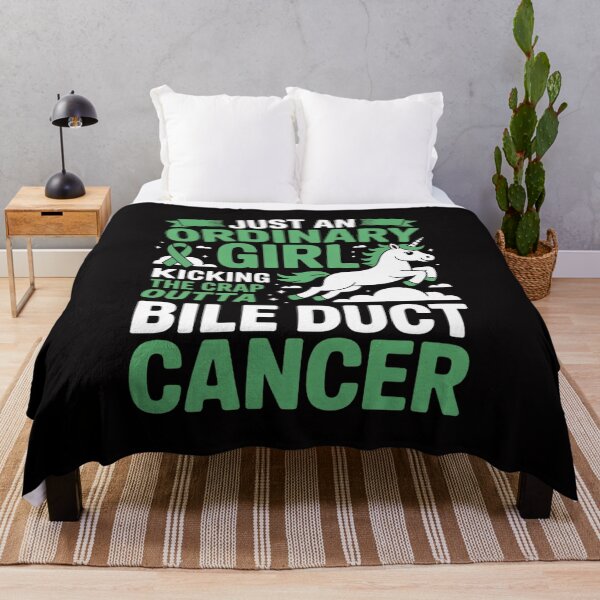Item preview, Bile Duct Cancer Fighter Survivor Girl Unicorn Awareness designed and sold by Vexat062Art.