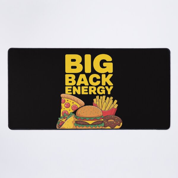 Item preview, Big Back Energy Snacks Hamburger French Fries designed and sold by Vexat062Art.