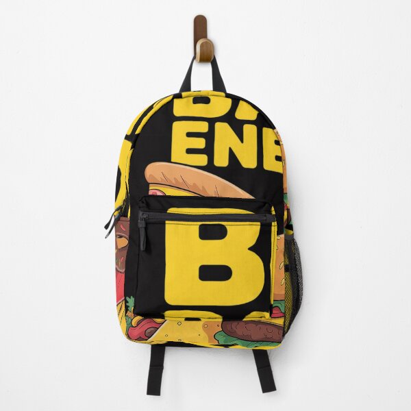 Item preview, Big Back Energy Snacks Hamburger French Fries designed and sold by Vexat062Art.