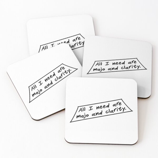 Item preview, All I need are mojo and clarity, blank background designed and sold by mntimg.