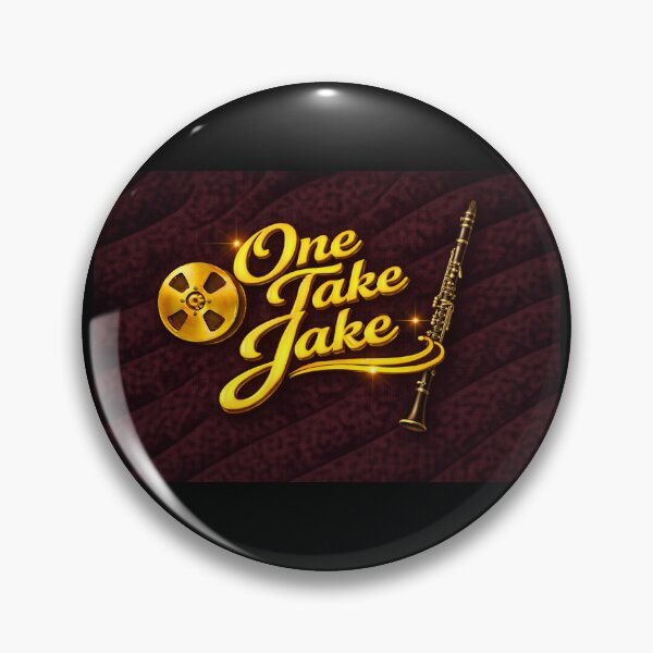 Item preview, One Take Jake – Clarinet Edition (Gold on Black Velvet) designed and sold by MySheetMusicArt.