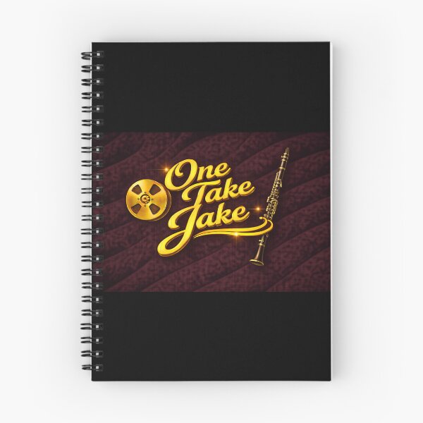 Item preview, One Take Jake – Clarinet Edition (Gold on Black Velvet) designed and sold by MySheetMusicArt.