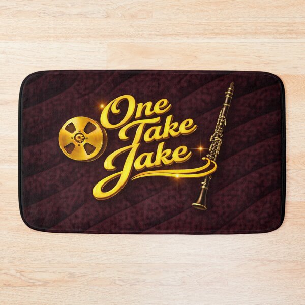 Item preview, One Take Jake – Clarinet Edition (Gold on Black Velvet) designed and sold by MySheetMusicArt.