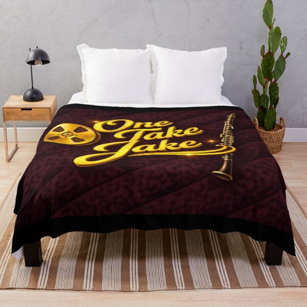 Item preview, One Take Jake – Clarinet Edition (Gold on Black Velvet) designed and sold by MySheetMusicArt.