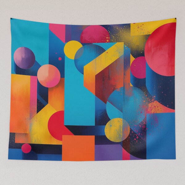 Item preview, Color Block Collision designed and sold by Harmonic_Layers.