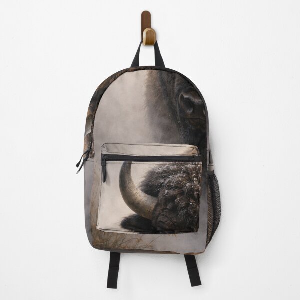 Item preview, Majestic American Bison Emerging from the Mist designed and sold by VandVArt.