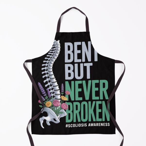 Item preview, Bent But Not Broken Scoliosis Warrior Support Scoliosis designed and sold by Vexat062Art.