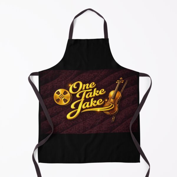 Item preview, One Take Jake – Violin Edition (Gold on Black Velvet) designed and sold by MySheetMusicArt.