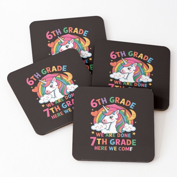 Item preview, 6th Grade Graduation 7th Grade Unicorn Last Day Of School designed and sold by MichaelStalkas.