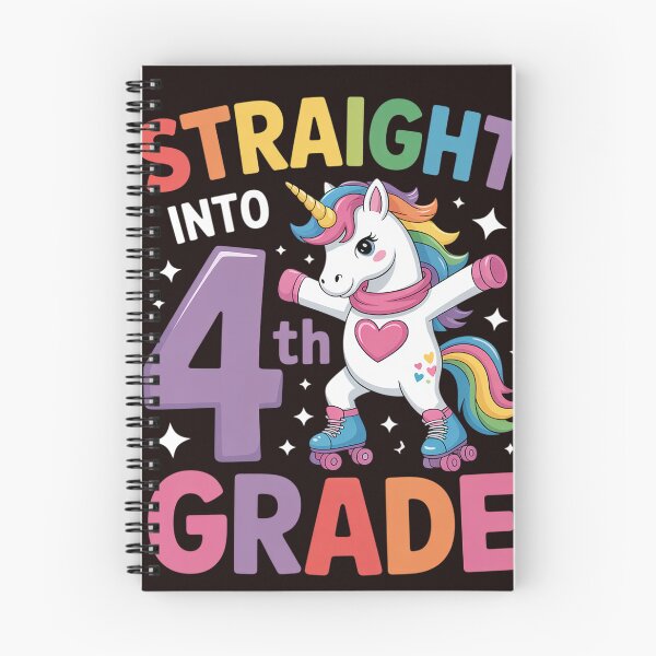 Item preview, Back to School First Day of 4th Grade Unicorn Flossing designed and sold by MichaelStalkas.