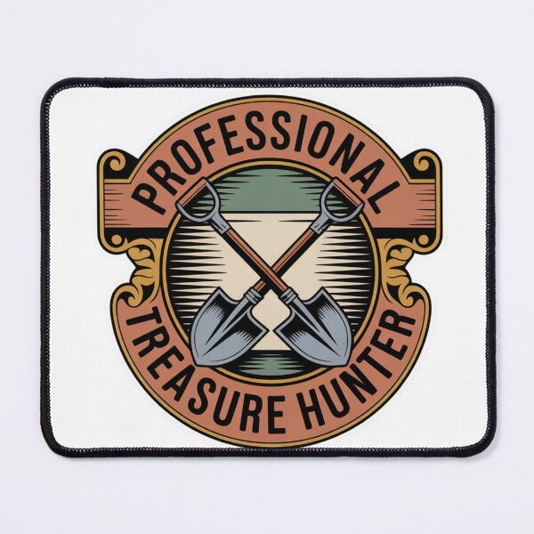 Item preview, Professional Treasure Hunter - Vintage Badge designed and sold by Disco-Dazzler.