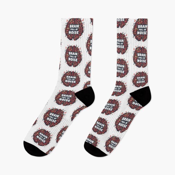 Item preview, Brain Full Of Noise Always Thinking Inside designed and sold by Katzpy.