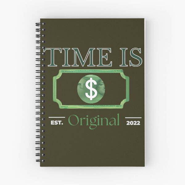 Item preview, Time Is Money – Minimal Concept Design designed and sold by KnockoutCustomPrint.