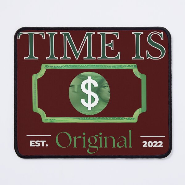 Item preview, Time Is Money – Minimal Concept Design designed and sold by KnockoutCustomPrint.