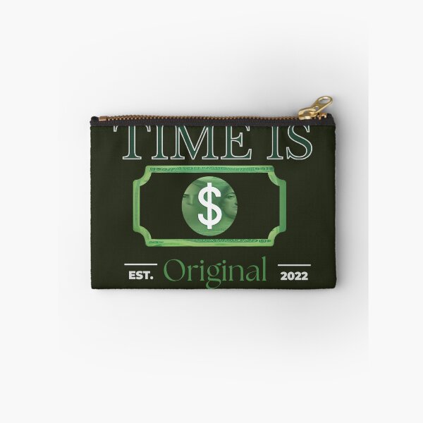 Item preview, Time Is Money – Minimal Concept Design designed and sold by KnockoutCustomPrint.