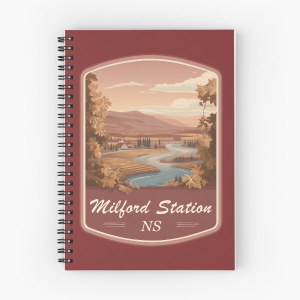 Item preview, Milford Station NS Riverside Autumn Riverside Nova Scotia Canada designed and sold by meganohm.