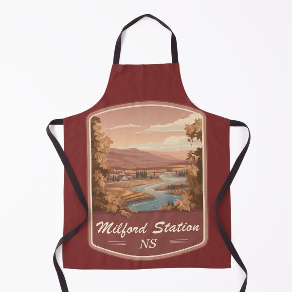 Item preview, Milford Station NS Riverside Autumn Riverside Nova Scotia Canada designed and sold by meganohm.