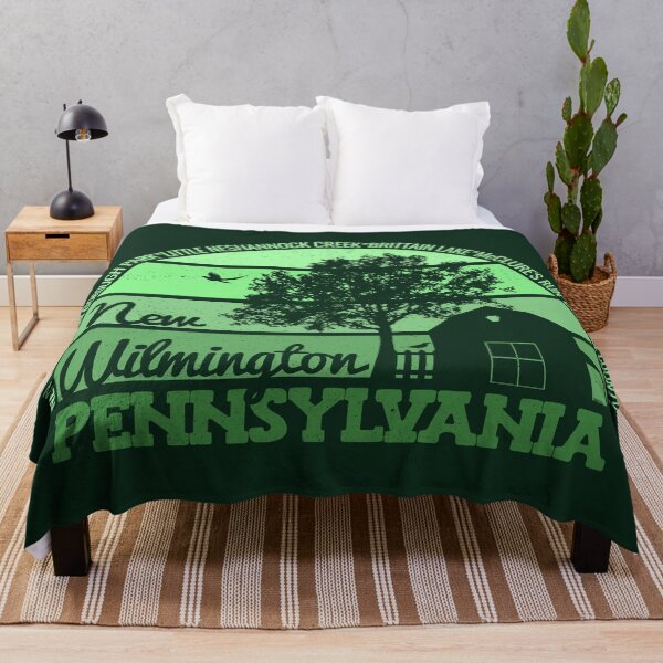 Item preview, New Wilmington Pennsylvania Sunset Retro Vintage Local Pride Logo designed and sold by CRHPOD20.