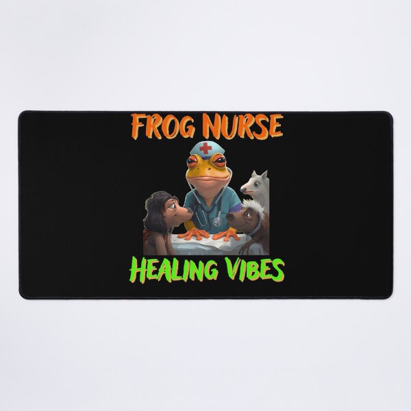 Item preview, Nurse Frog Funny Illustration designed and sold by StaticMood.