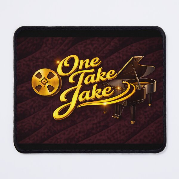Item preview, One Take Jake – Piano Edition (Gold on Black Velvet) designed and sold by MySheetMusicArt.