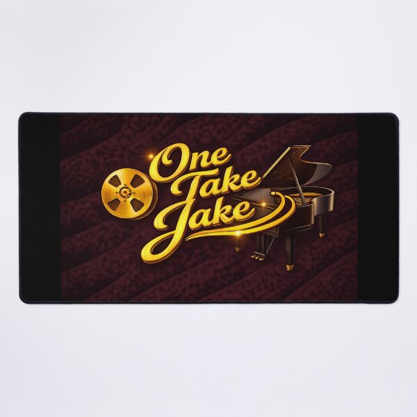 Item preview, One Take Jake – Piano Edition (Gold on Black Velvet) designed and sold by MySheetMusicArt.