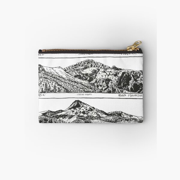 Item preview, Five Views from the Timberline Trail designed and sold by Art by Claire Christy-Tirado.